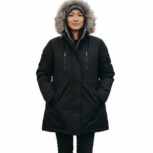 Halifax hooded winter coat, size large